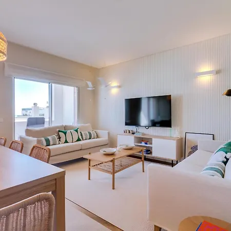 Penthouse T4 Com Vista Mar Em 公寓